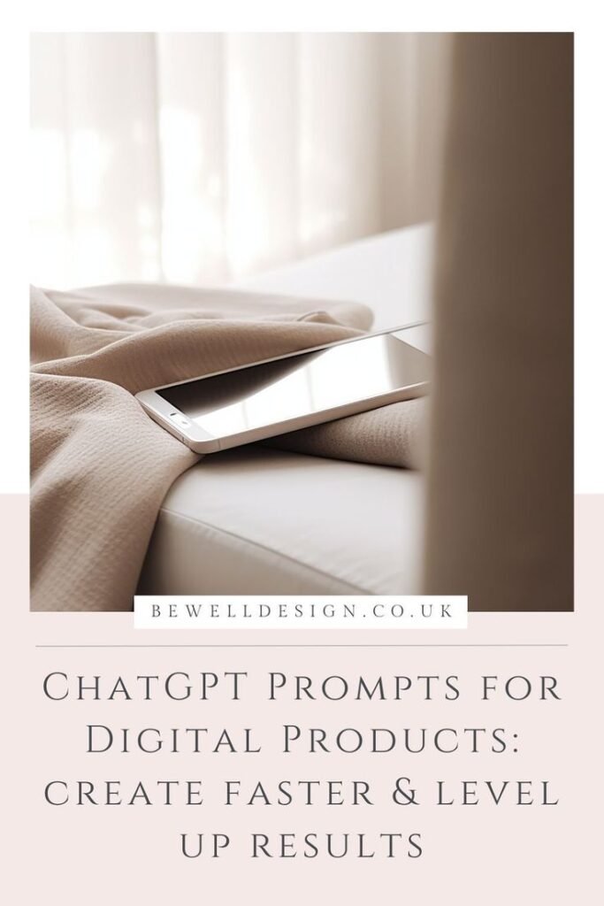 ChatGPT Prompts for Creating Digital Products